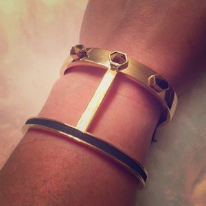 Vince Canute Gold Cuff Bracelet